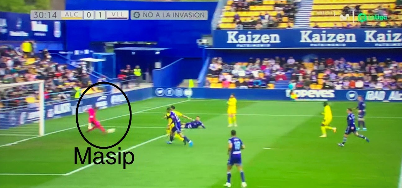La intervención de Masip a disparo de Mula.