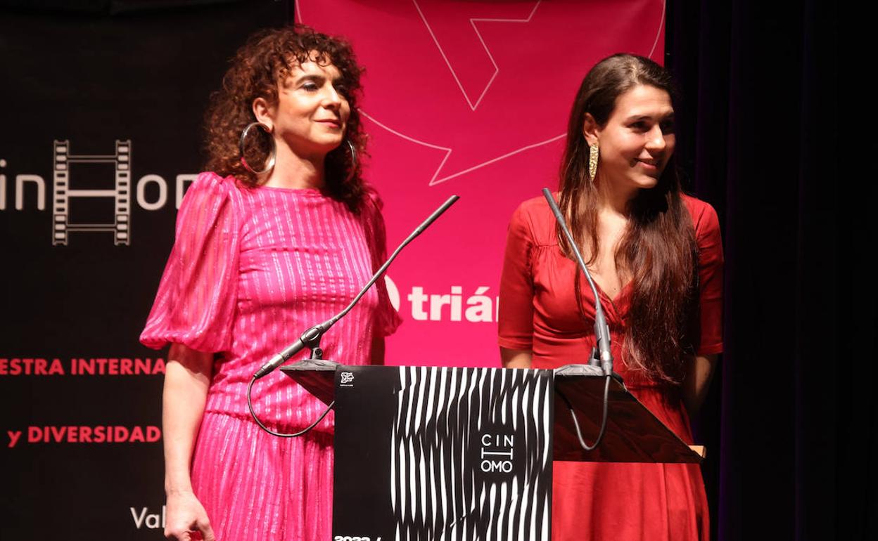 Saya Solana y Lena Brasas, protagonistas de 'Sedimentos'. 