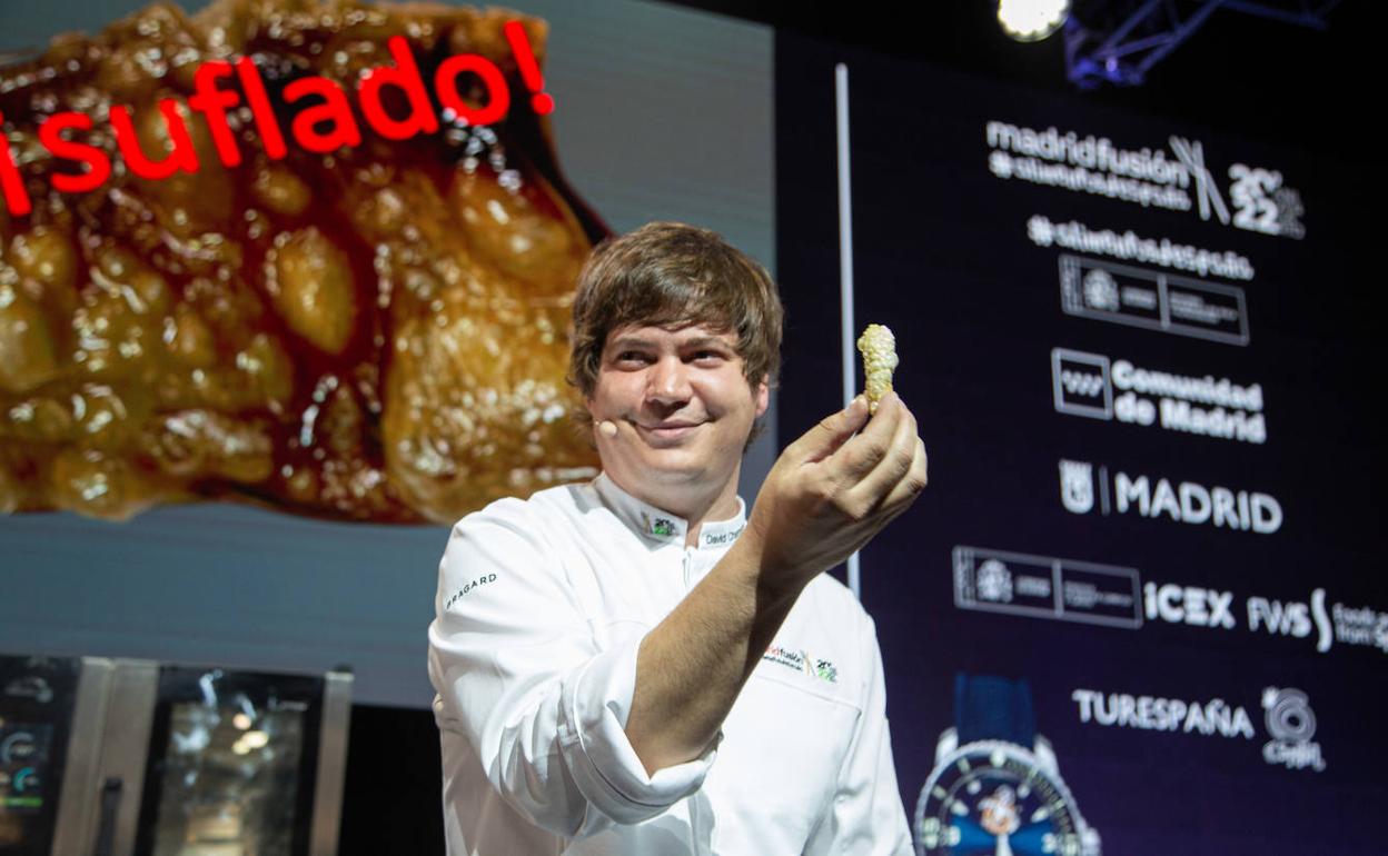 David Chamorro, en Madrid Fusión Alimentos de España. 
