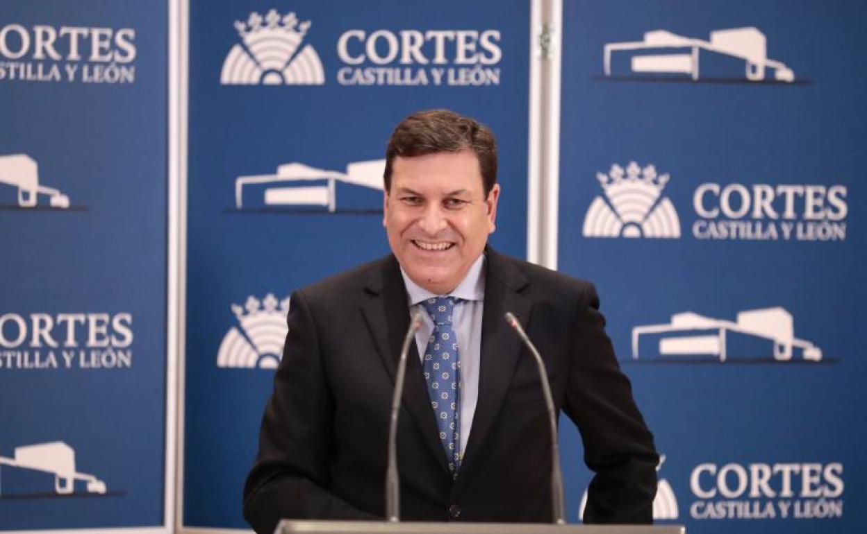 Carlos Fernández Carriedo, consejero de Economía y Hacienda en funciones.