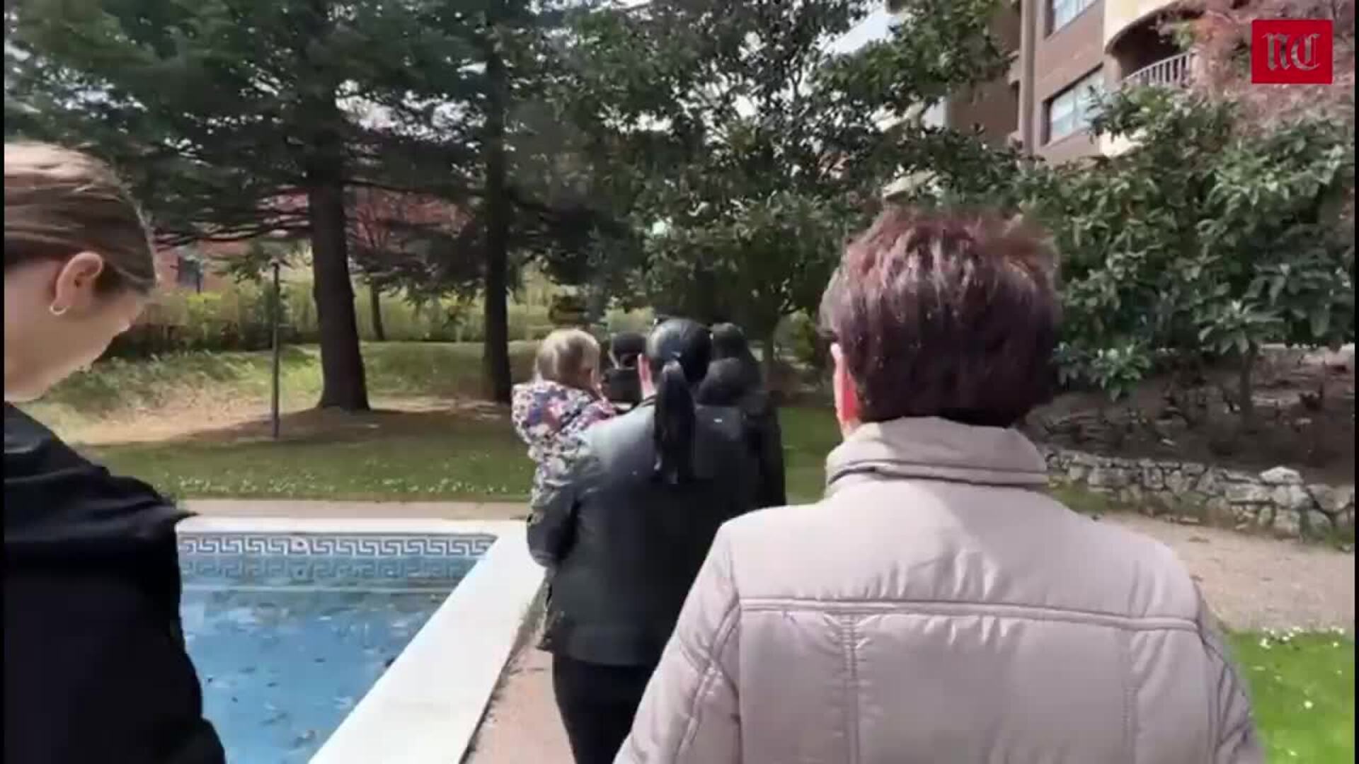 Una  familia de refugiados ucranianos deja Valladolid para poner rumbo a la italiana Vieste