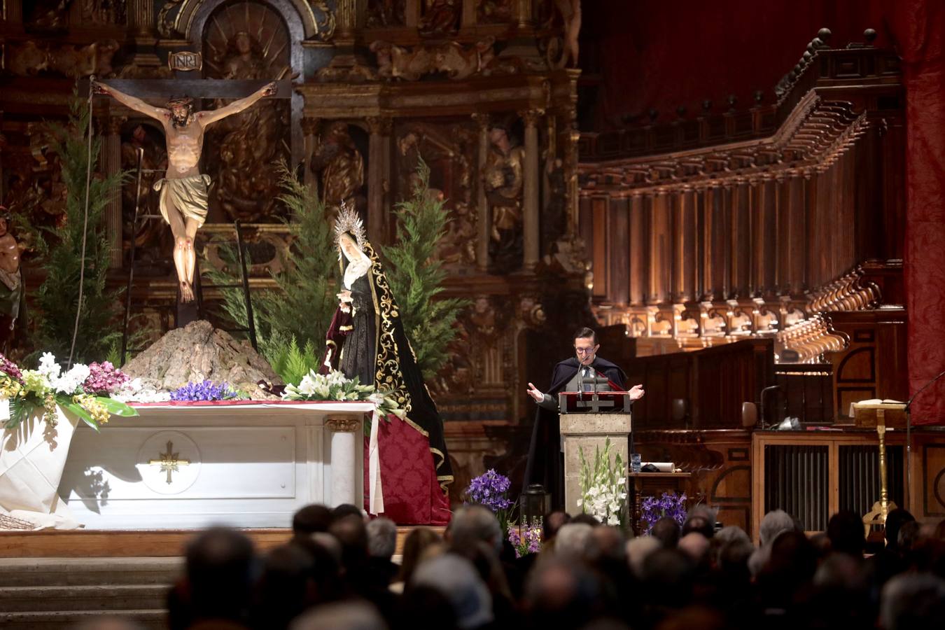 Fotos: Javier Burrieza pronuncia el pregón de la Semana Santa de Valladolid