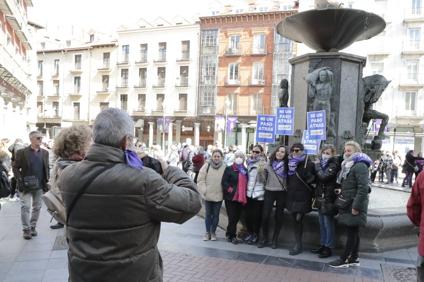 Fotos: Manifestación feminista en Valladolid