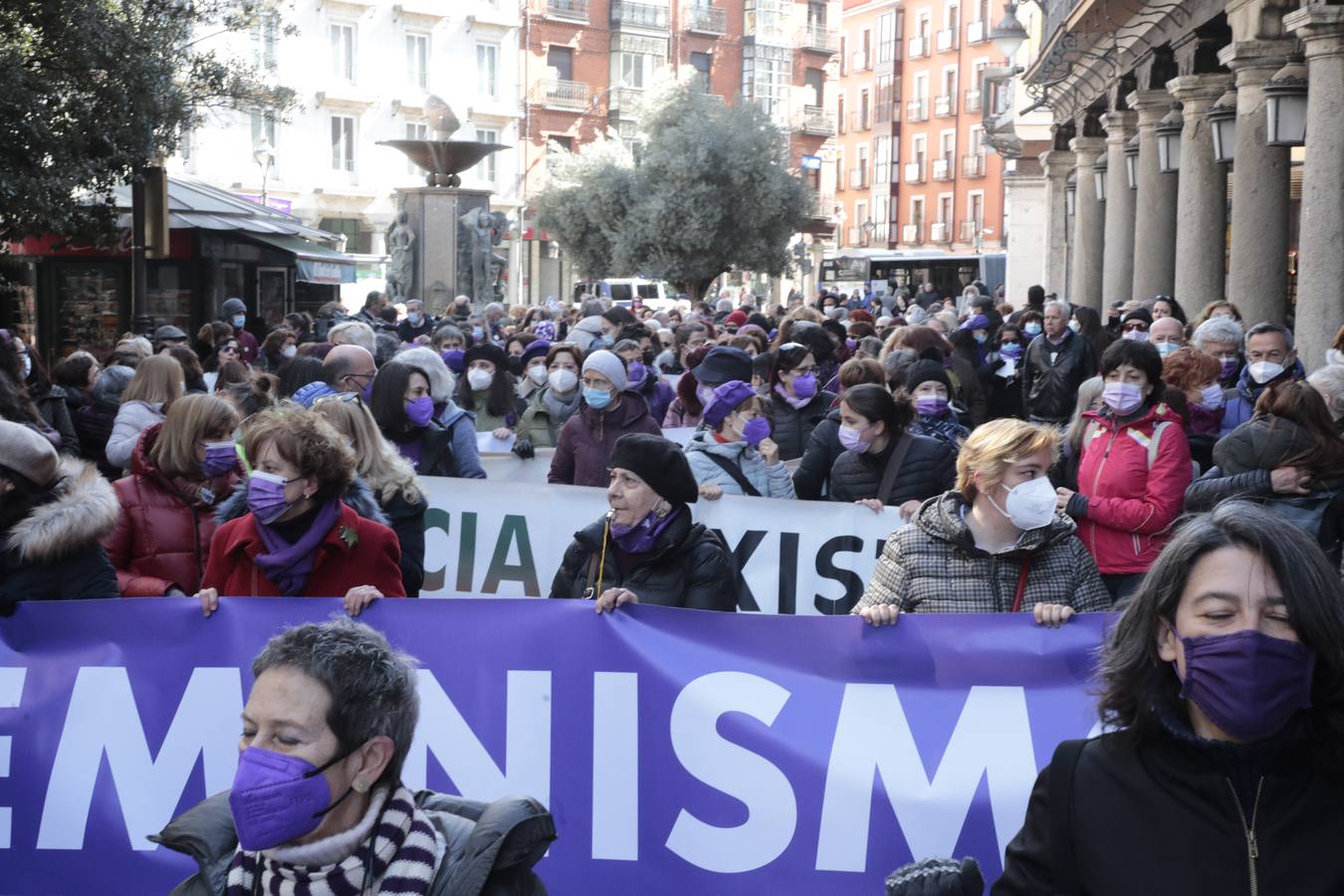 Fotos: Manifestación feminista en Valladolid