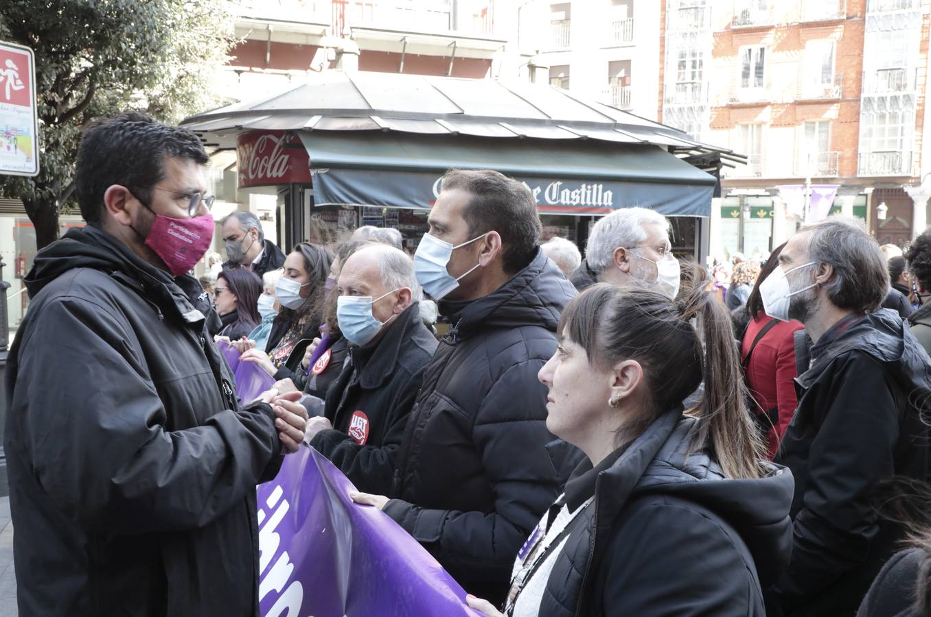 Fotos: Manifestación feminista en Valladolid
