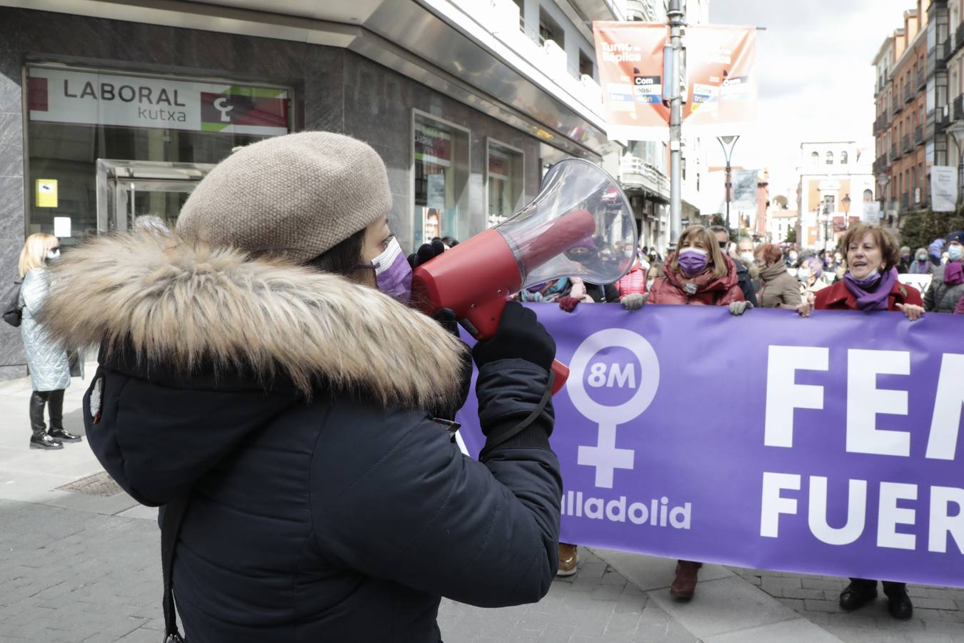 Fotos: Manifestación feminista en Valladolid