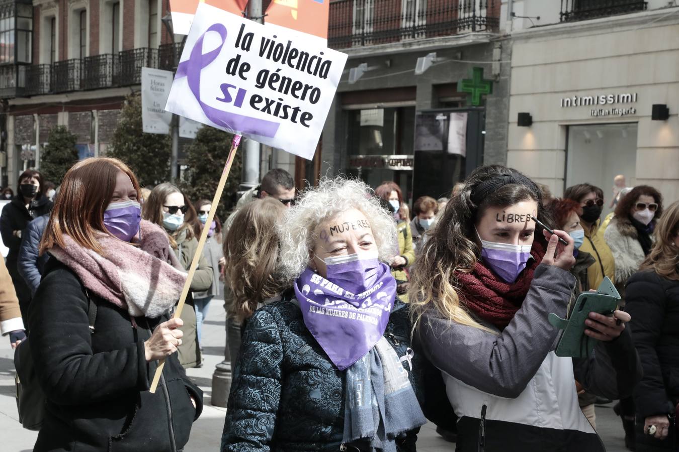 Fotos: Manifestación feminista en Valladolid