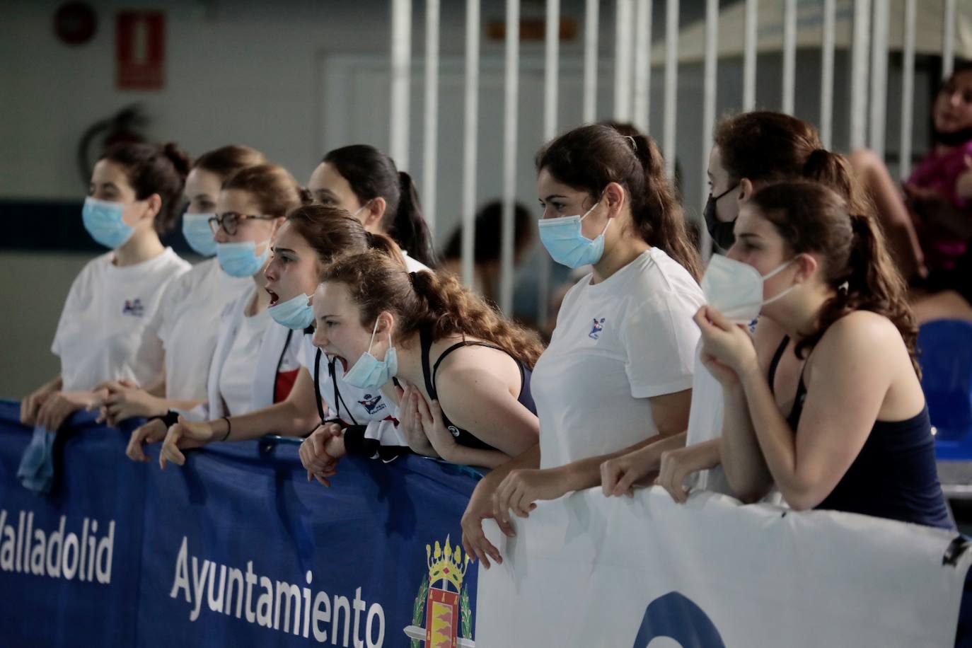 XXII Campeonatos de España de natación artística en la piscina municipal de Parquesol. 