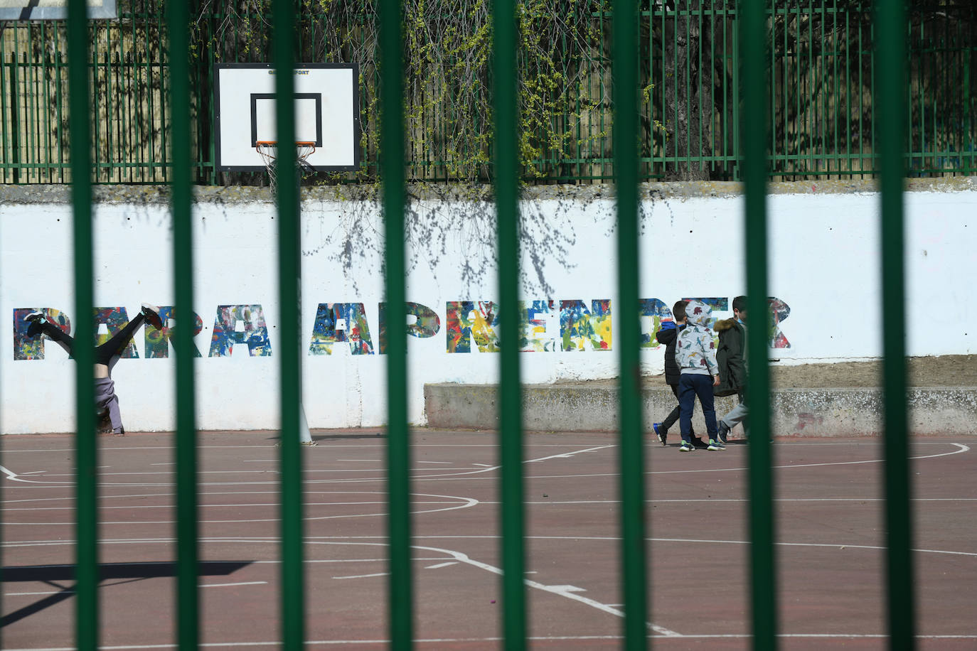 Fotos: Pintadas en el colegio Íñigo de Toro de Valladolid