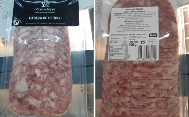 Alerta por la aparición de listeria en cabeza de cerdo distribuida en Castilla y León