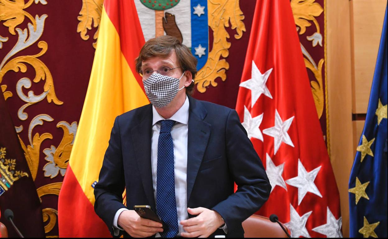El alcalde de Madrid, José Luis Martínez-Almeida.