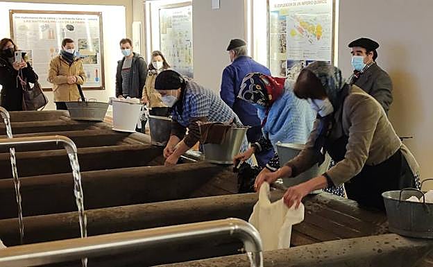 Antiguos lavaderos de explosivos. 