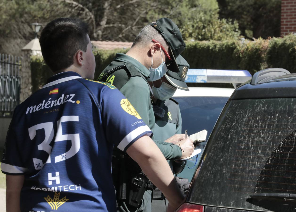 El registro en la vivienda se ha desarrollado durante toda la jornada del sábado. 