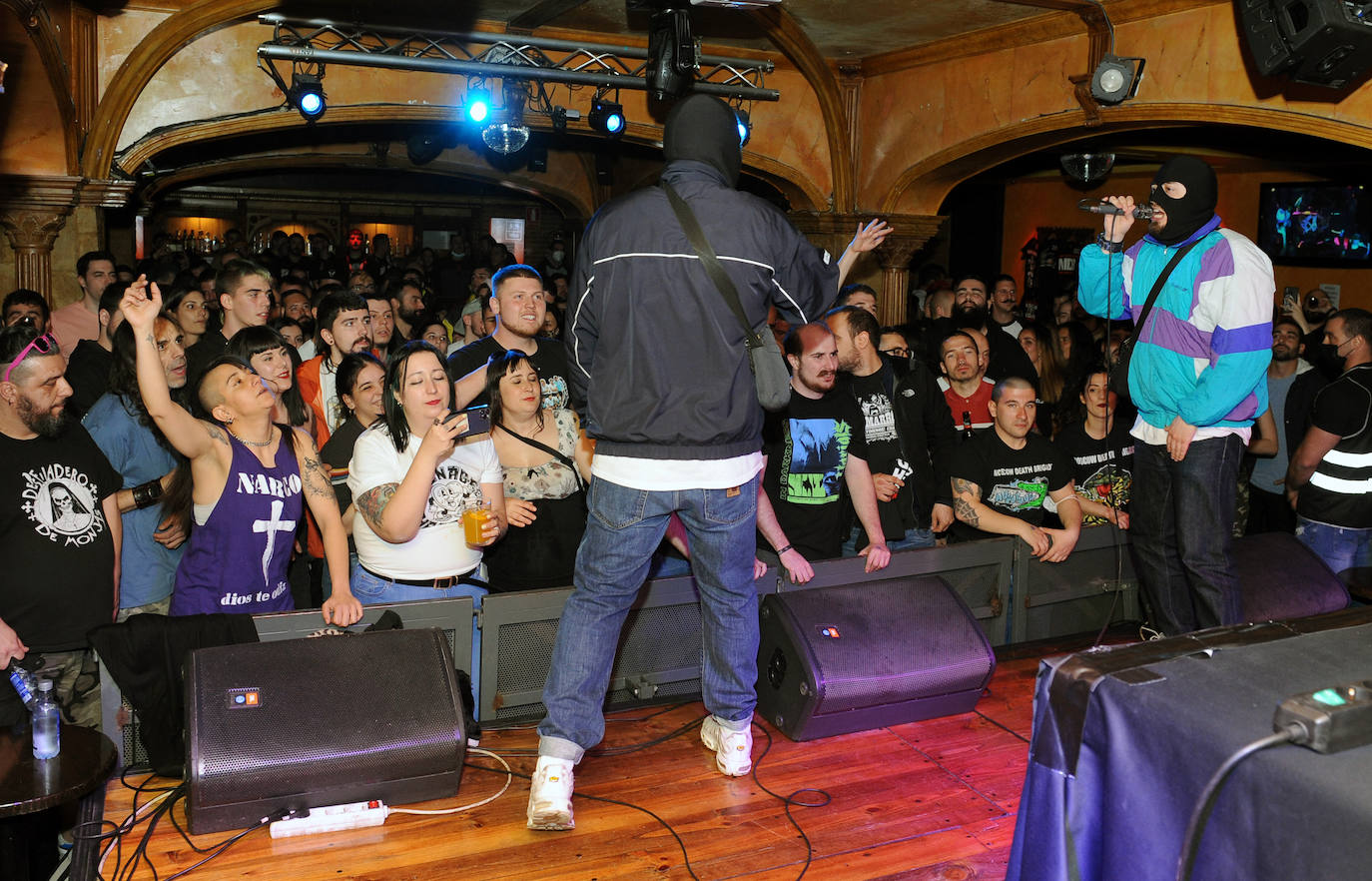 Fotos: Hip hop de Moscú en la sala Porta Caeli de Valladolid