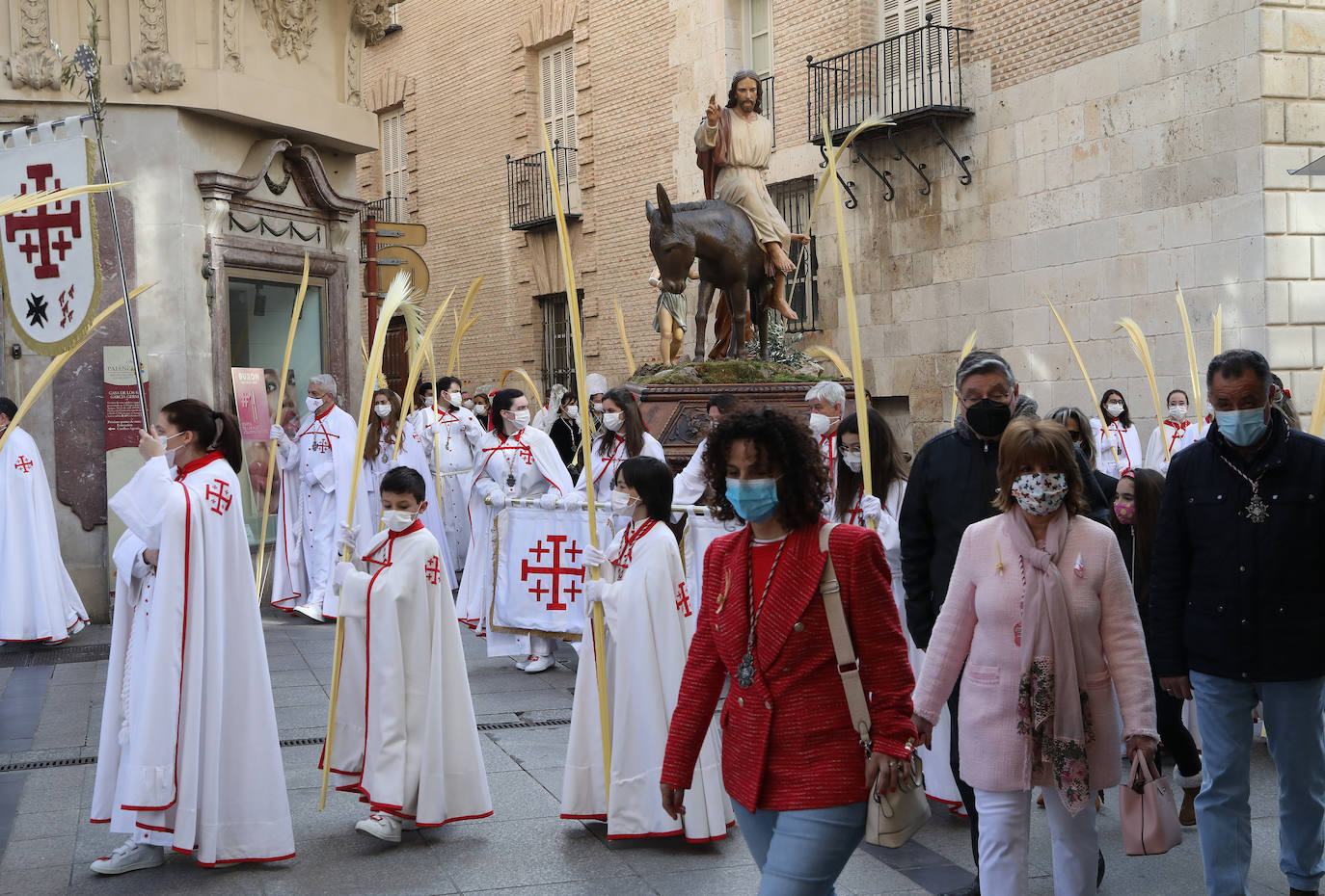 Fotos: Procesión de la Borriquilla en Palencia