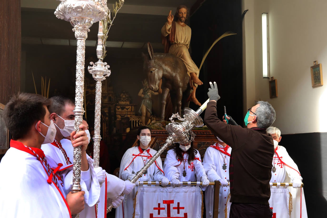 Fotos: Procesión de la Borriquilla en Palencia