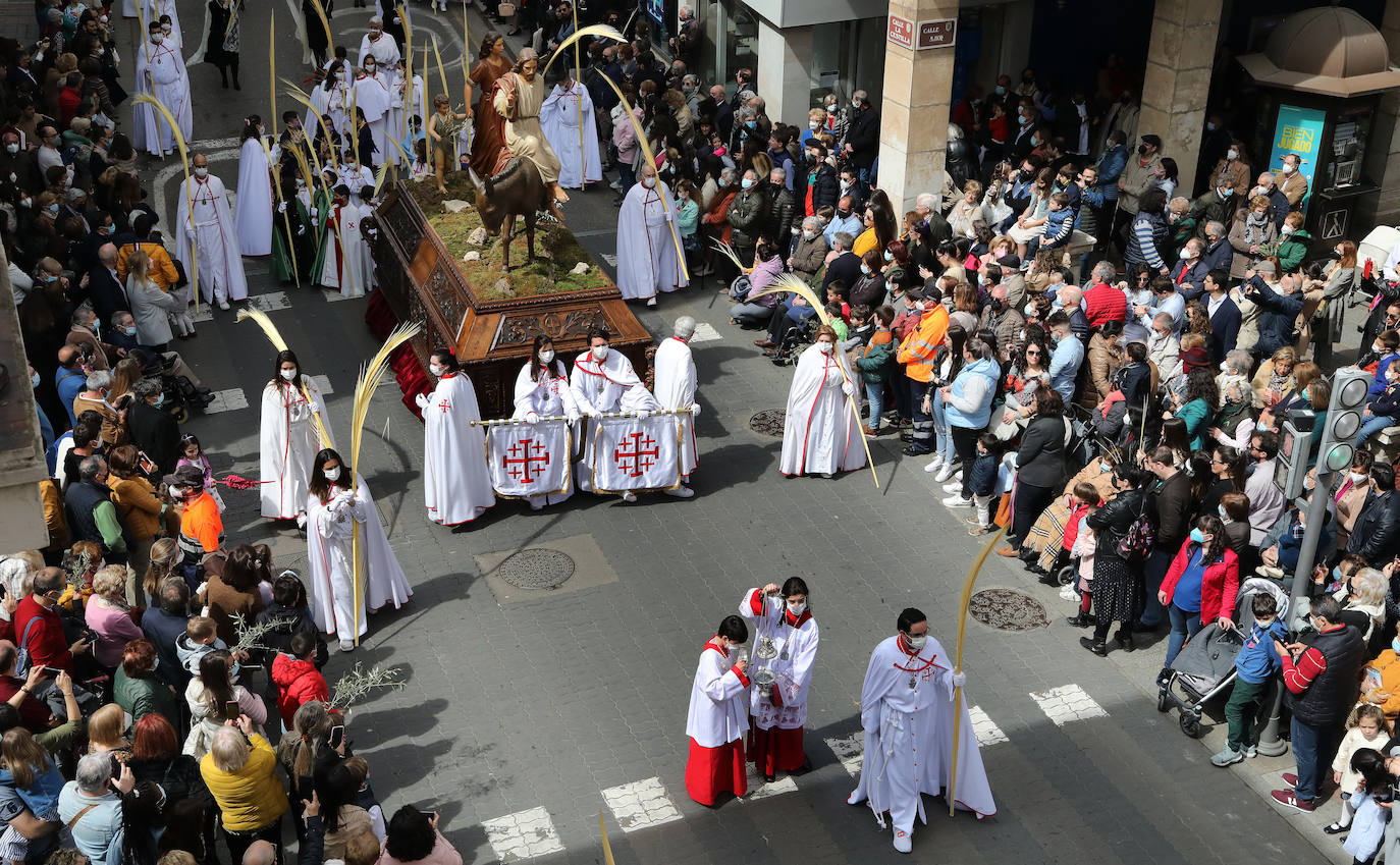 Fotos: Procesión de la Borriquilla en Palencia