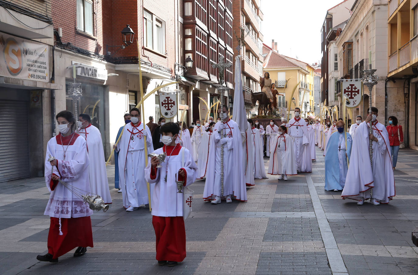 Fotos: Procesión de la Borriquilla en Palencia