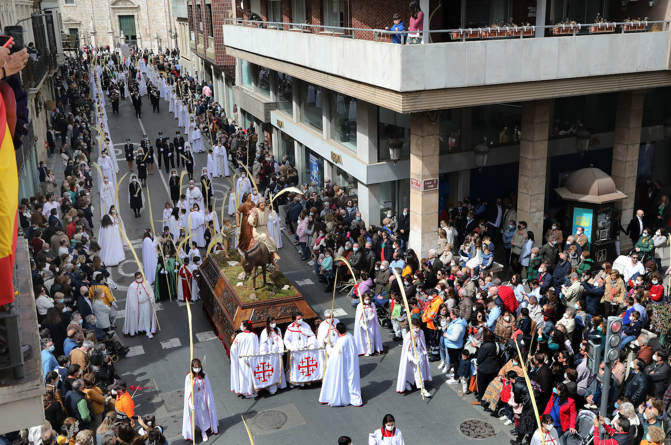 Fotos: Procesión de la Borriquilla en Palencia