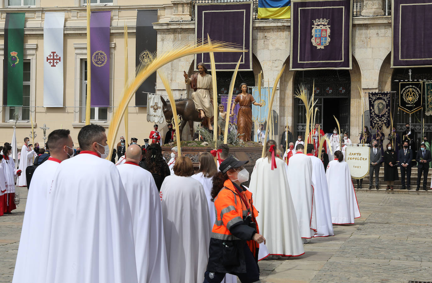 Fotos: Procesión de la Borriquilla en Palencia