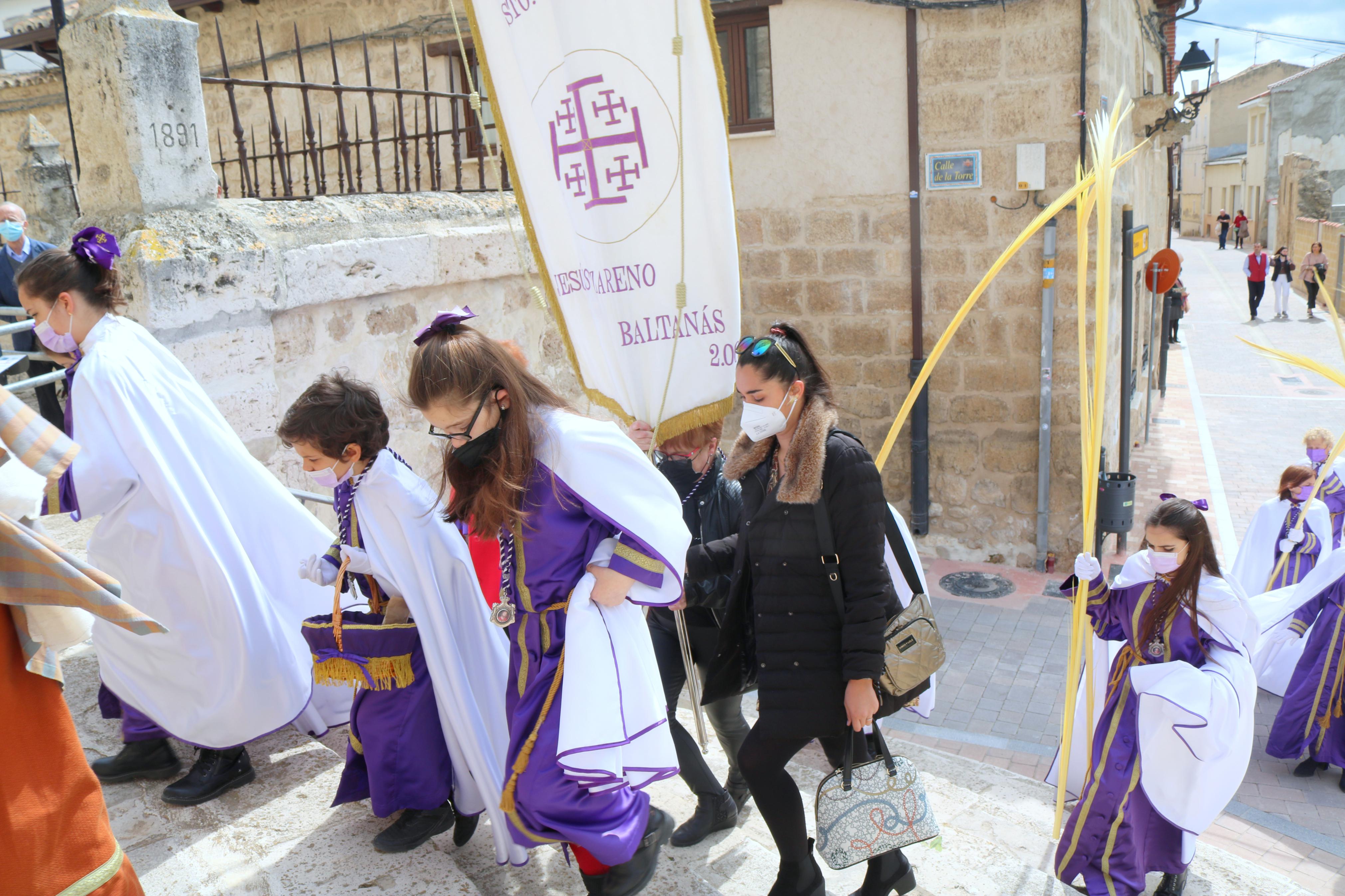 Procesión de Ramos en Baltanás
