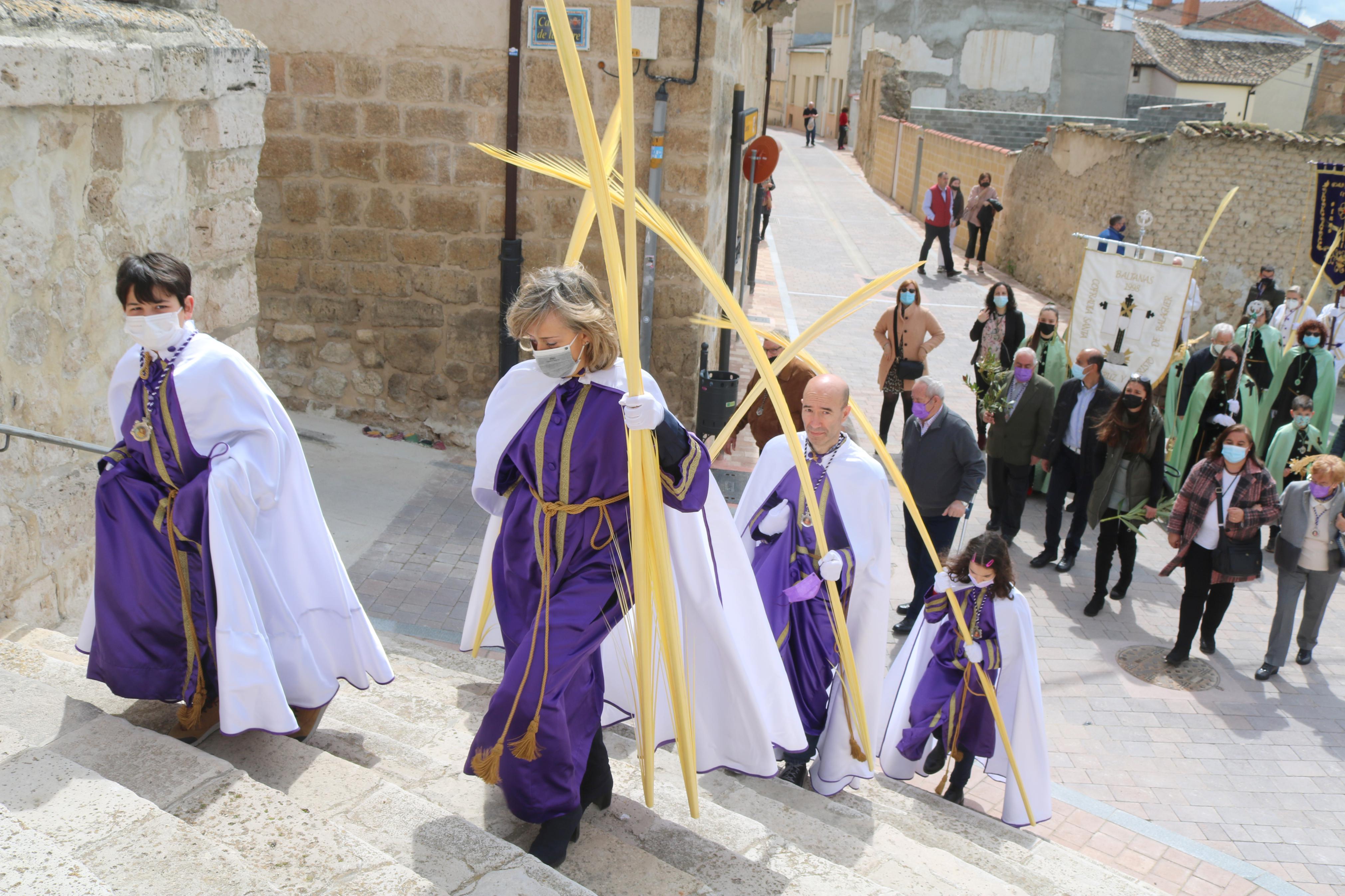 Procesión de Ramos en Baltanás