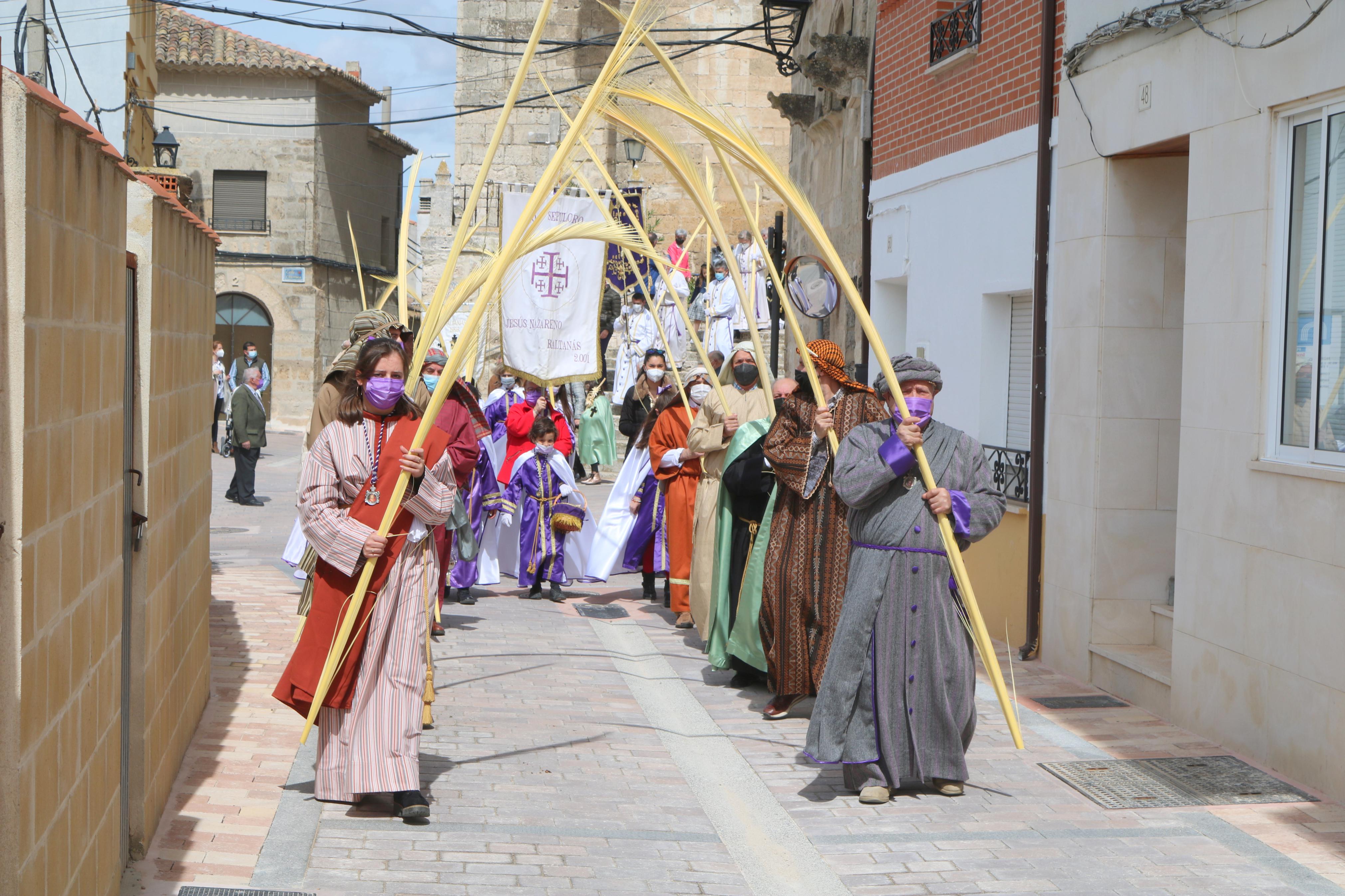 Procesión de Ramos en Baltanás