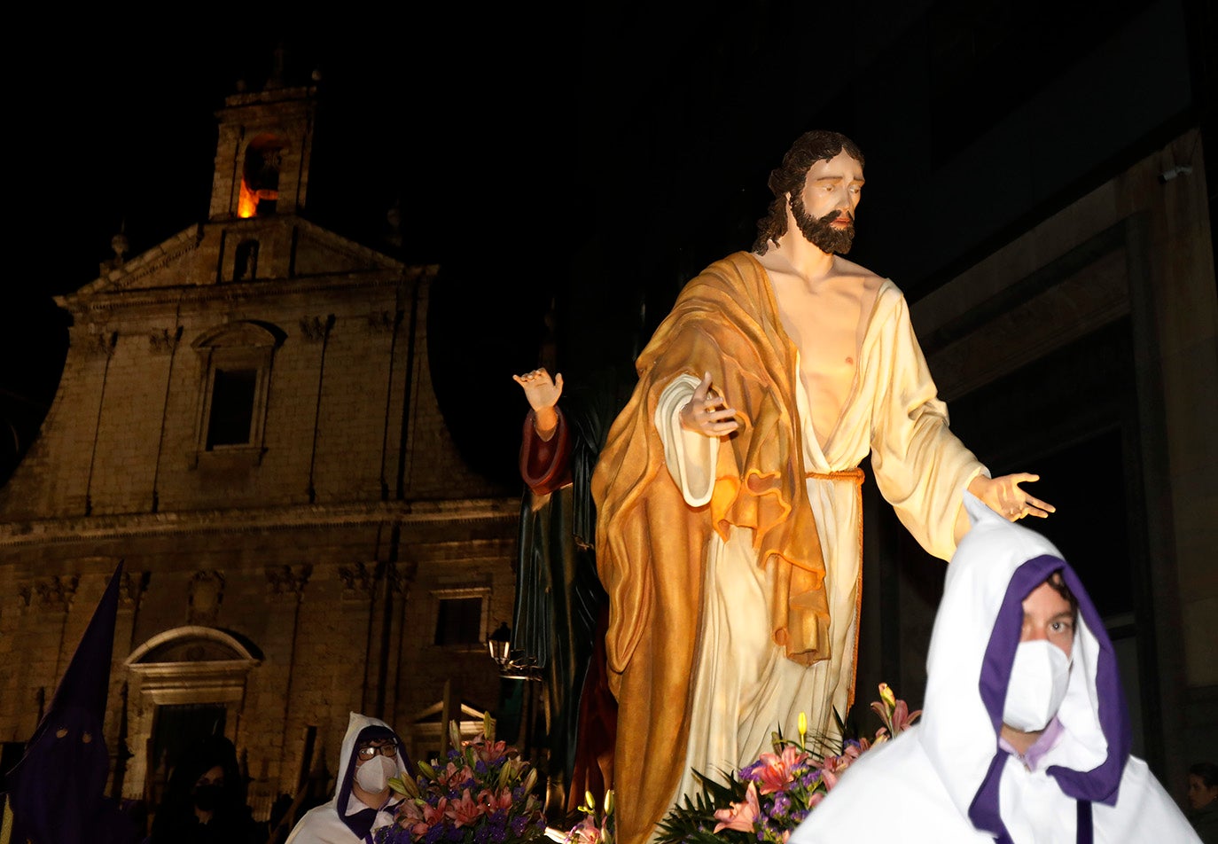 San Miguel enmarca la traición de Judas a Jesús de Medinaceli en Palencia