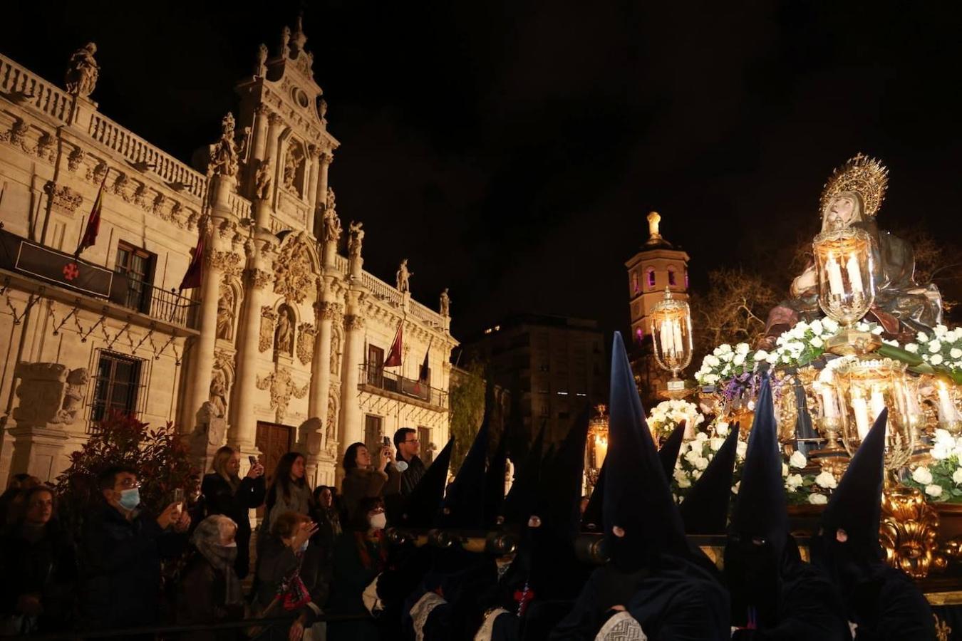 Una de las procesiones de Martes Santo de Valladolid.