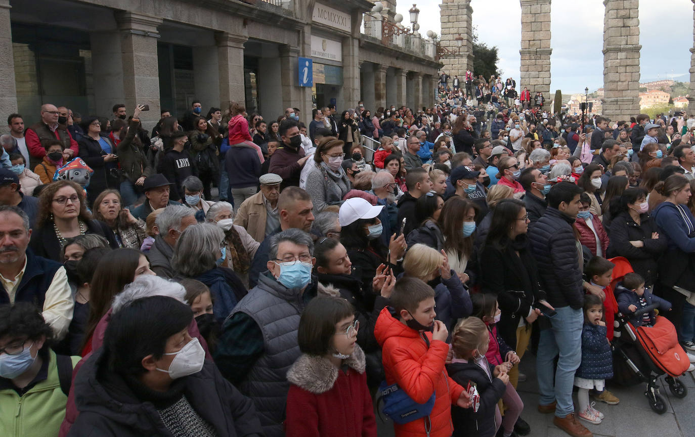 Procesiones de este Jueves Santo en Segovia.
