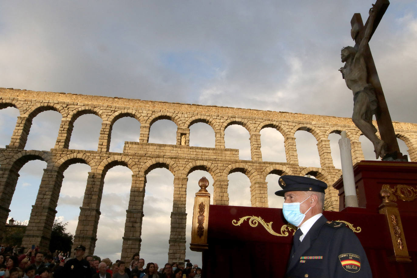 Procesiones de este Jueves Santo en Segovia.
