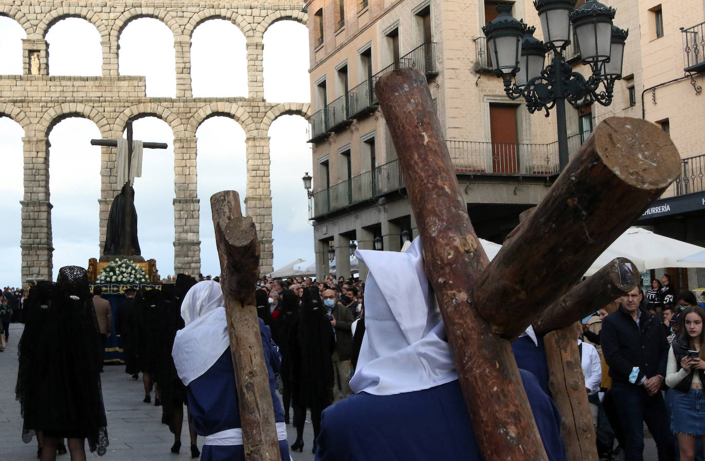 Procesiones de este Jueves Santo en Segovia.