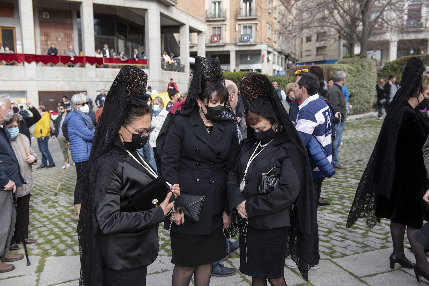 Procesiones de este Jueves Santo en Segovia.