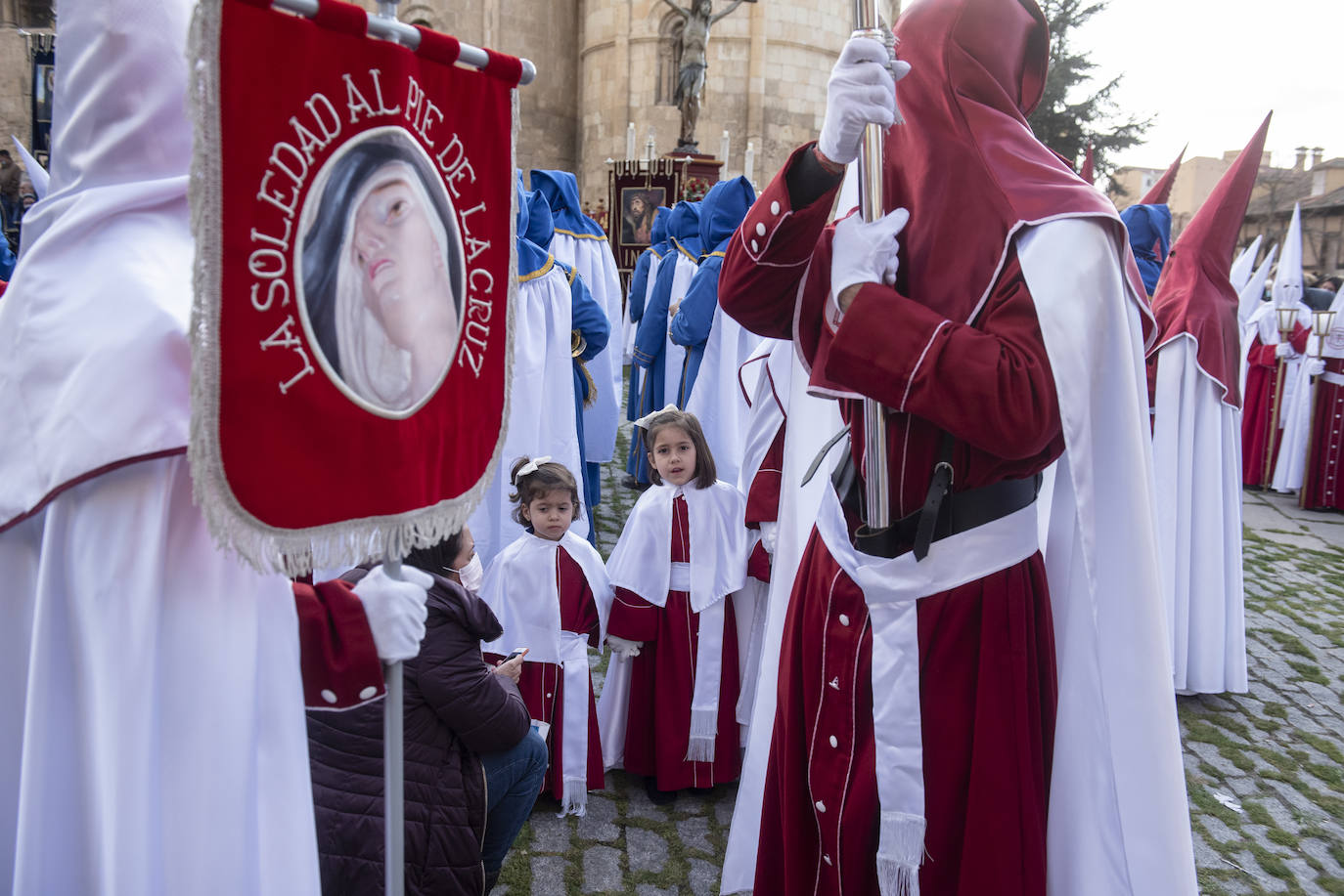 Procesiones de este Jueves Santo en Segovia.