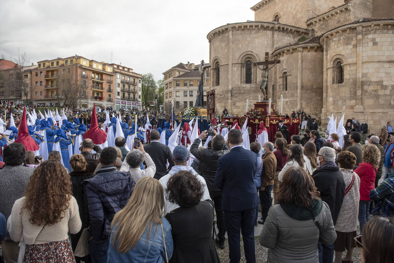 Procesiones de este Jueves Santo en Segovia.