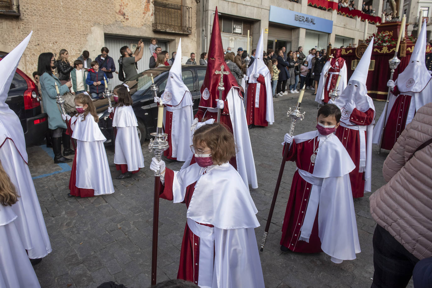 Procesiones de este Jueves Santo en Segovia.