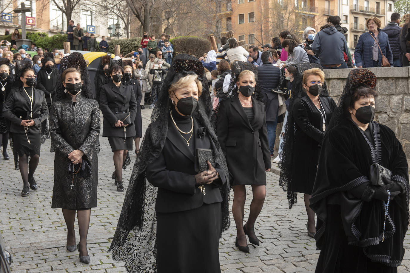 Procesiones de este Jueves Santo en Segovia.