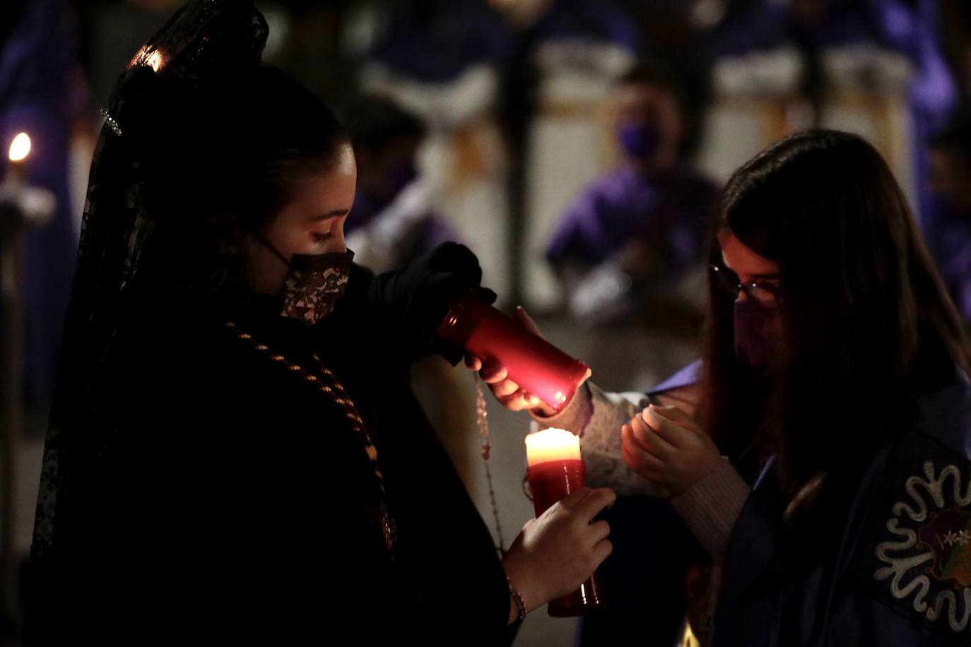 Fotos: La Peregrinación del Consuelo, la última procesión del Miércoles Santo en Valladolid