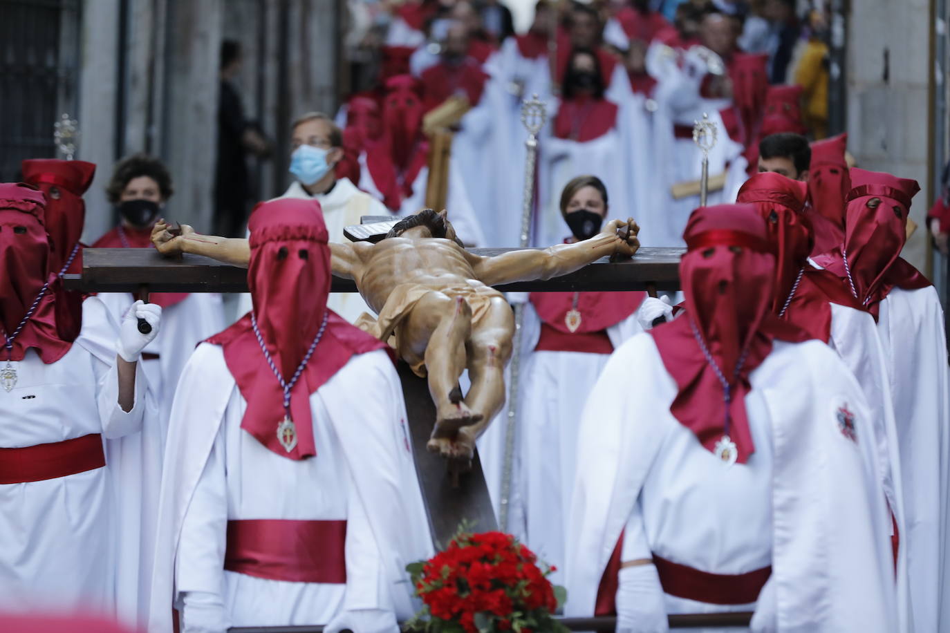Fotos: Procesión del Cristo de la Agonía en Peñafiel