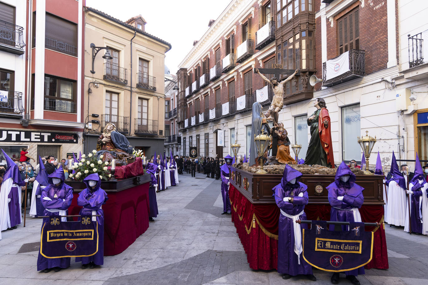 Fotos: Procesión de la Amargura en el Monte Calvario en la Semana Santa de Valladolid