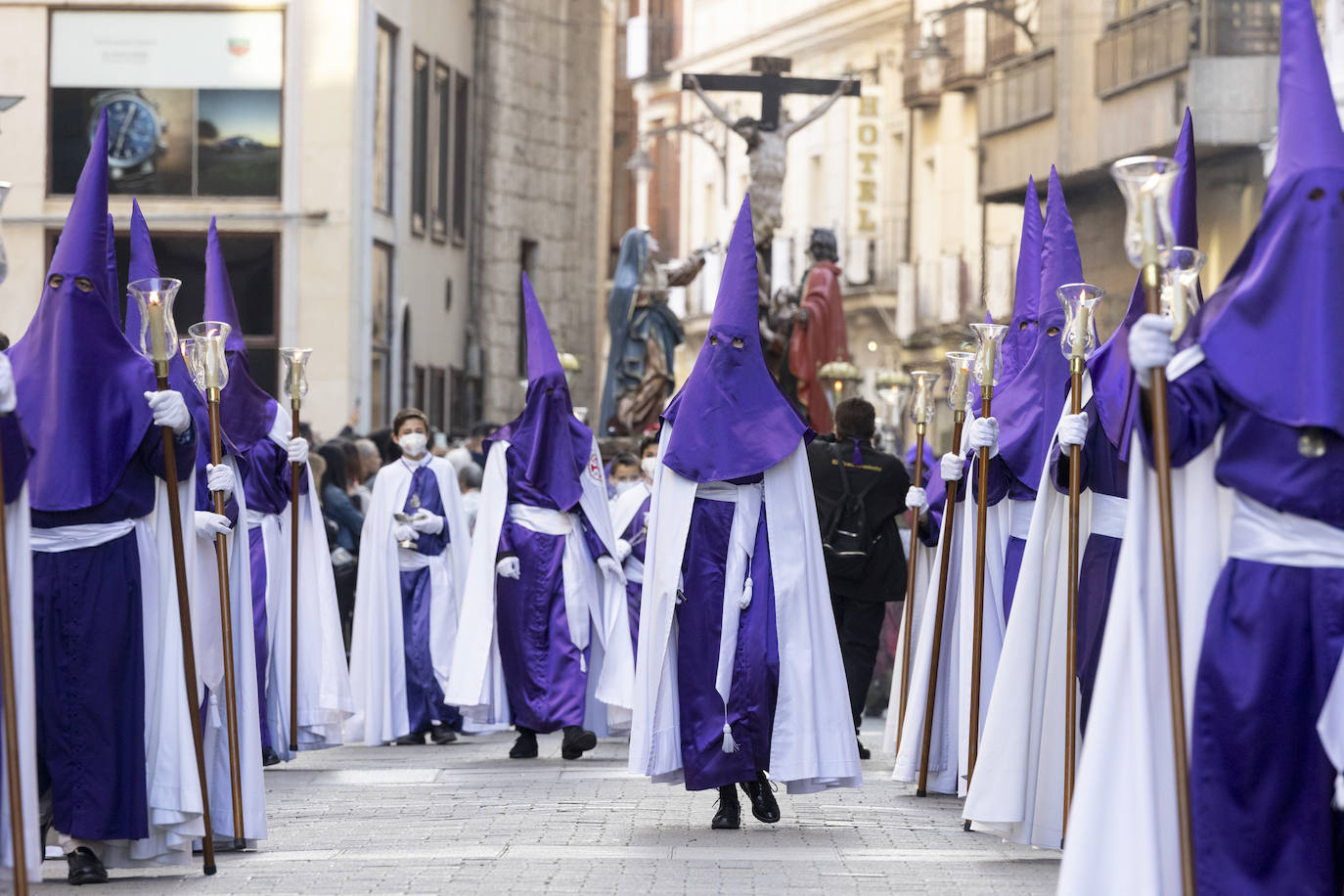 Fotos: Procesión de la Amargura en el Monte Calvario en la Semana Santa de Valladolid