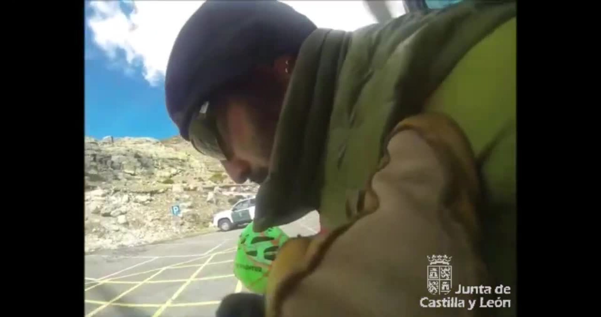 Rescate a un montañero enriscado en el pico Almanzor