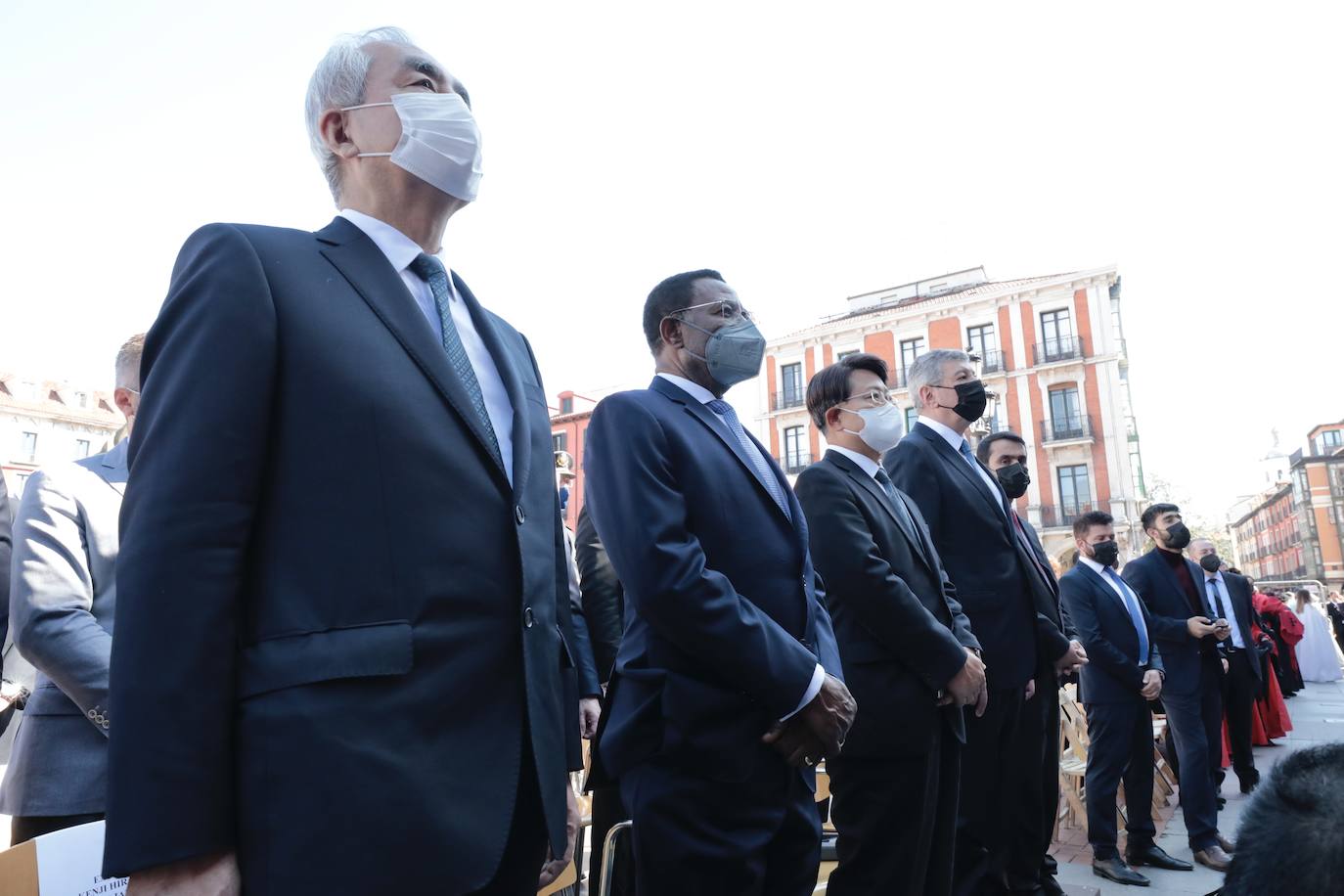 Fotos: Sermón de las Siete Palabras en Valladolid durante la jornada de Viernes Santo (1/2)