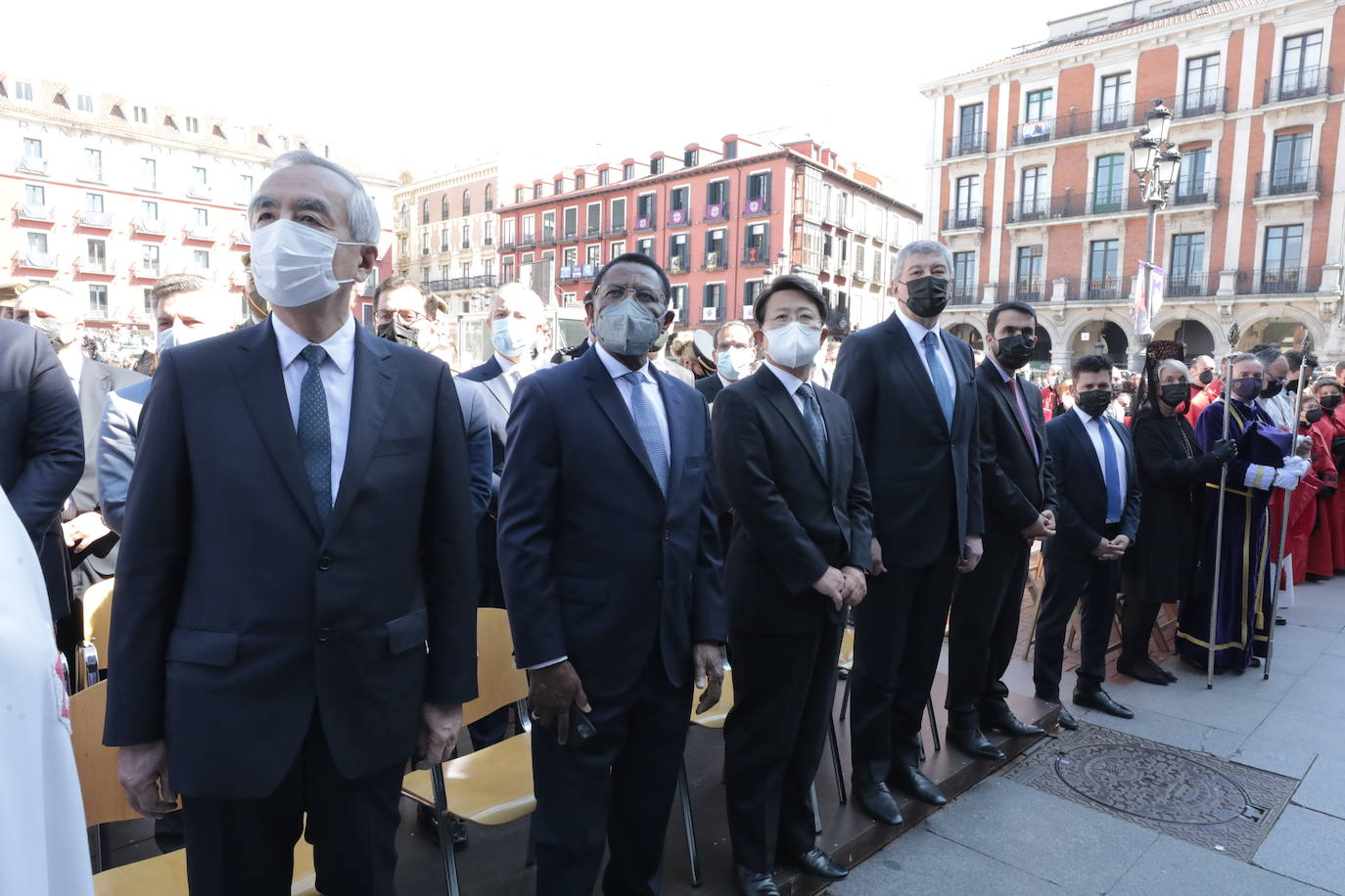 Fotos: Sermón de las Siete Palabras en Valladolid durante la jornada de Viernes Santo (2/2)