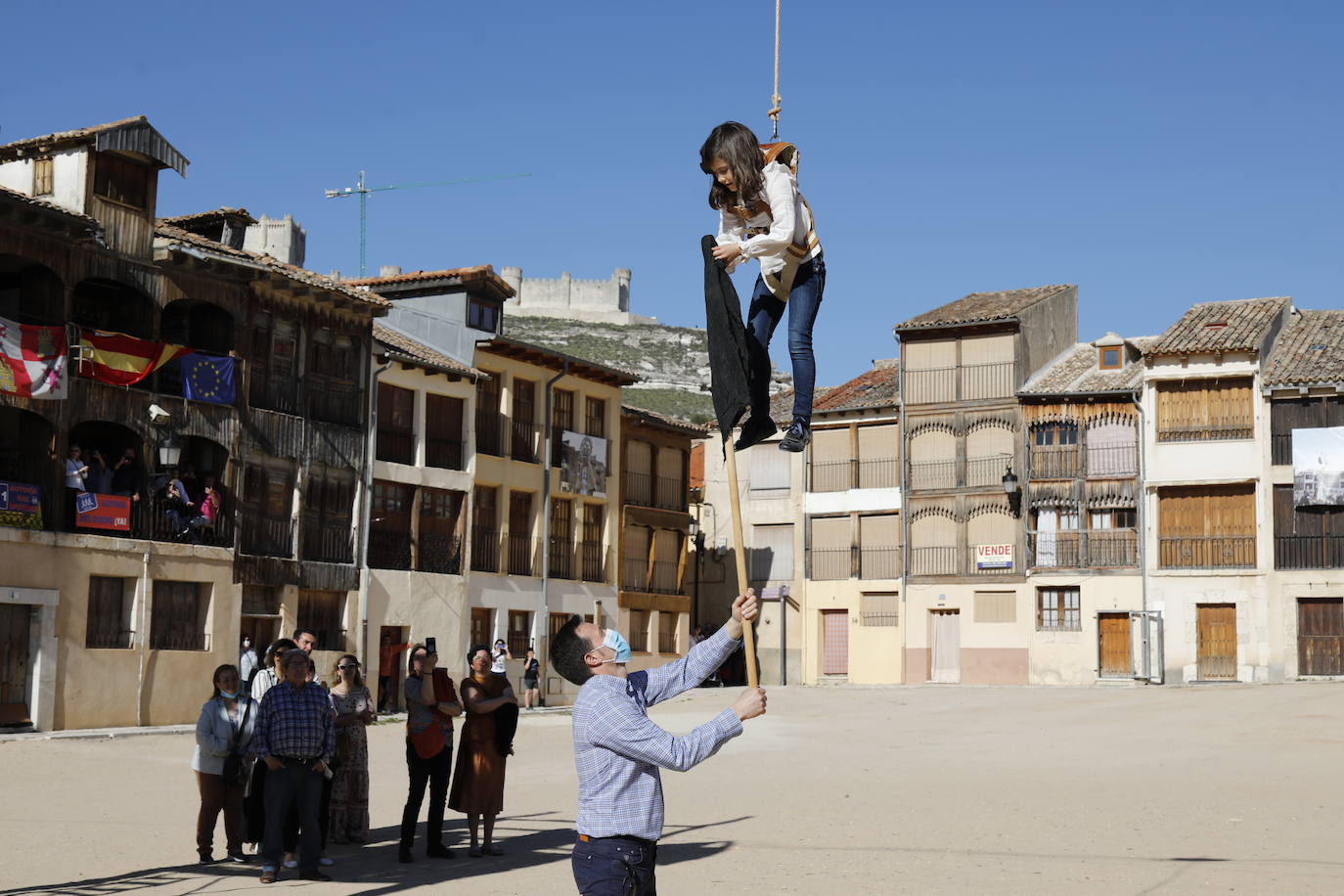 Probadilla de la Bajada del Ángel en Peñafiel. 