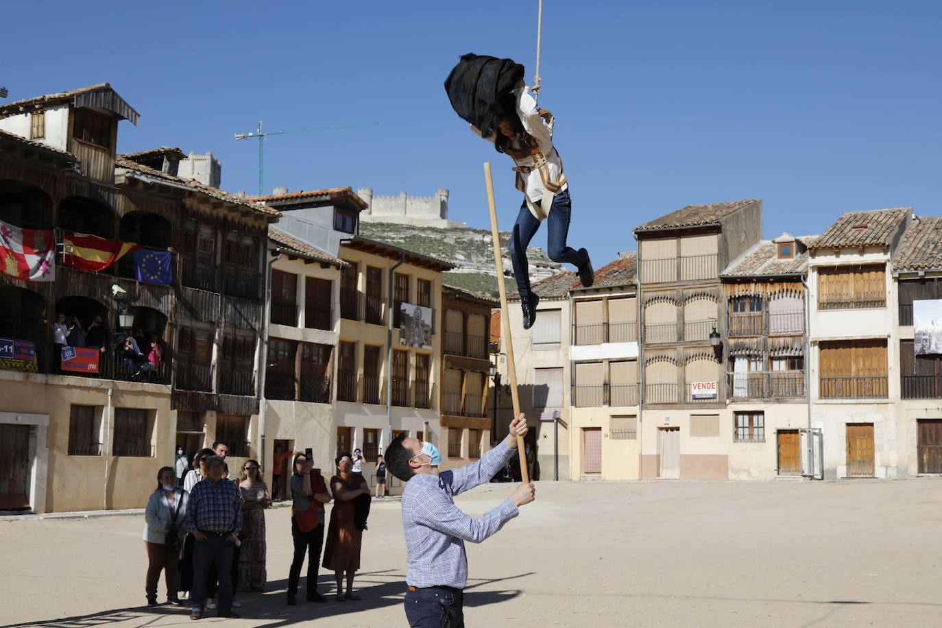 Probadilla de la Bajada del Ángel en Peñafiel. 