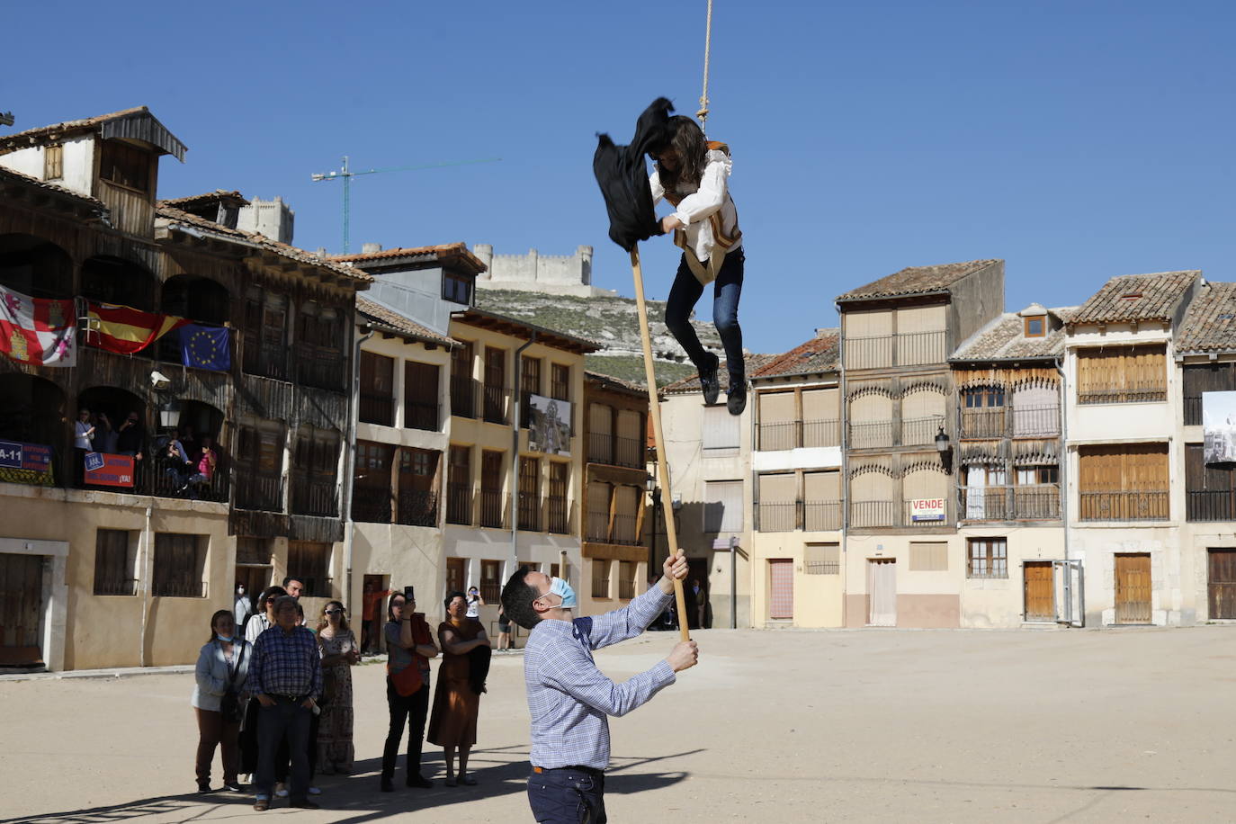 Probadilla de la Bajada del Ángel en Peñafiel. 