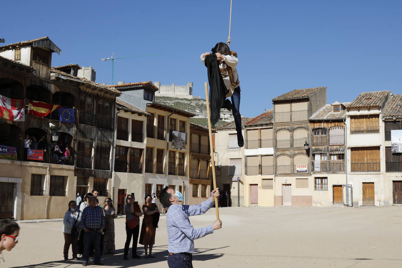 Probadilla de la Bajada del Ángel en Peñafiel. 