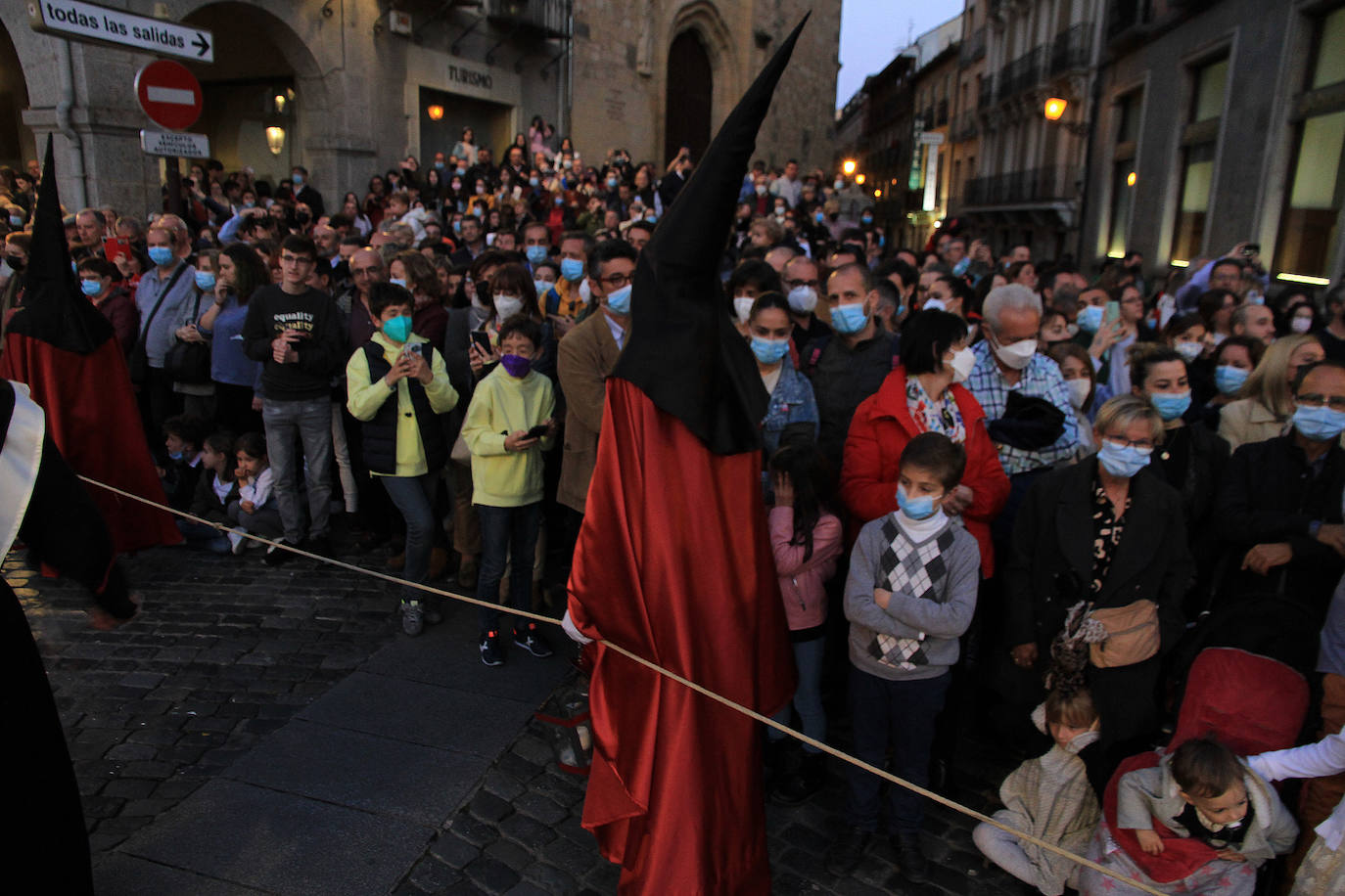 Un momento del cortejo. 