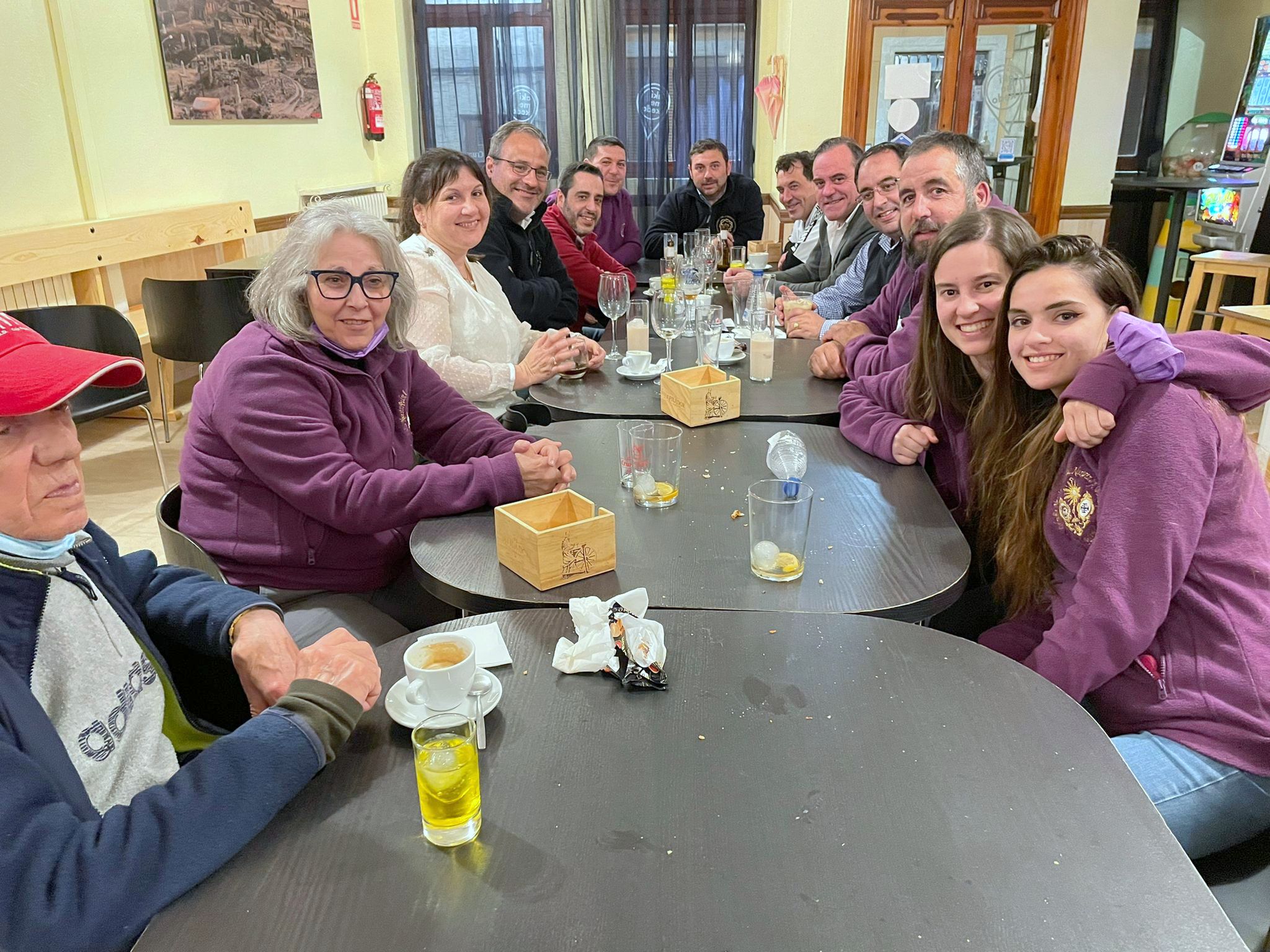 Los Nazarenos de Baltanás organizaron el XXII Vía Crucis del Silencio en el que también participaron los Hermanos de Palencia